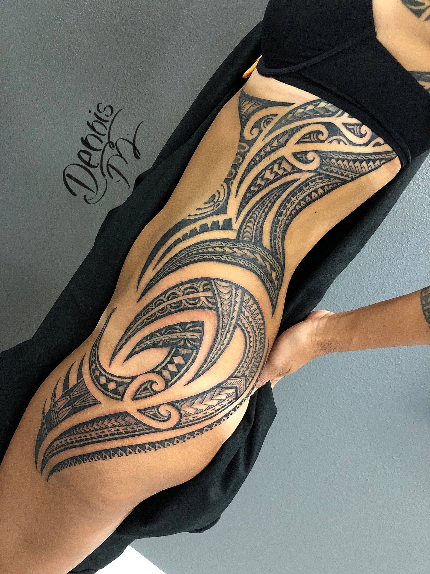 girl samoan tribal designs